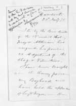 4 pages written 20 Jan 1875 by J MacKay in Havelock to James Macandrew in Dunedin City, from Inward letters - Surnames, McIn - Macka
