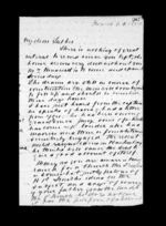 3 pages written 3 Mar 1874 by Sir Robert Donald Douglas Maclean to Sir Donald McLean, from Inward family correspondence - Douglas Maclean (son)