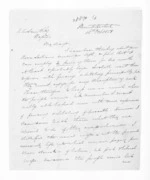 2 pages written 18 Oct 1858 by Henry Robert Russell to Napier City, from Inward letters - H R Russell