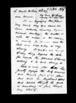 3 pages written 21 Apr 1876 by Robert Hart to Sir Donald McLean, from Inward family correspondence - Robert Hart (brother-in-law)