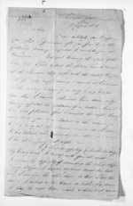 4 pages written 3 Apr 1854 by Alexander Campbell to Sir Donald McLean in Auckland Region, from Inward letters -  Alex Campbell