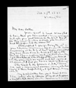 3 pages written 27 Feb 1873 by Sir Robert Donald Douglas Maclean in Wellington to Sir Donald McLean, from Inward family correspondence - Douglas Maclean (son)