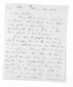 4 pages written 11 Feb 1857 by George Sisson Cooper in Ahuriri to Sir Donald McLean, from Inward letters - George Sisson Cooper