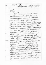 5 pages written 25 Feb 1865 by James Grindell in Napier City, from Inward letters - James Grindell