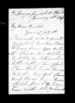 11 pages written 12 Jan 1857 by Catherine Isabella McLean in Edinburgh to Sir Donald McLean, from Inward family correspondence - Catherine Hart (sister); Catherine Isabella McLean (sister-in-law)