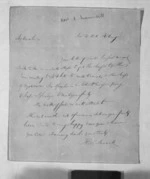 2 pages written 25 Nov 1856 by Robert Maunsell, from Inward letters - Surnames, Mau - Mer