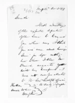 17 pages written 2 Oct 1871 by George Thomas Fannin in Napier City to Sir Donald McLean, from Inward letters - G T Fannin