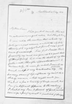 3 pages written 21 May 1854 by Archibald Alexander MacInnes in Auckland City to Sir Donald McLean, from Inward letters -  Archibald Alexander MacInnes and others