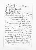 3 pages written 14 Sep 1853 by Joseph Thomas in London, from Inward letters - Surnames, Thomas