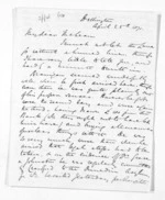 4 pages written 25 Apr 1871 by George Sisson Cooper in Wellington to Sir Donald McLean, from Inward letters - George Sisson Cooper