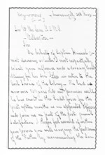 2 pages written by an unknown author in Invercargill City to Sir Donald McLean in Wellington City, from Inward letters - Surnames, Hew - Hil
