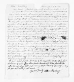 2 pages written 11 Sep 1844 by Alexander MacKay in Auckland City to Sir Donald McLean in New Plymouth, from Inward letters - Surnames, McIn - Macka