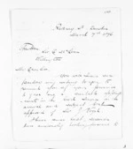 2 pages written 7 Mar 1876 by Thomas L Shepherd in Dunedin City to Sir Donald McLean in Wellington City, from Inward letters - Surnames, She - Sid