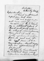 4 pages written 7 Nov 1877 by Sir Julius Vogel in Wellington City to Sir Donald McLean, from Inward letters - Julius Vogel