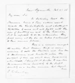 3 pages written 27 Oct 1856 by Henry Halse in New Plymouth District to Sir Donald McLean, from Inward letters - Henry Halse