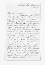 7 pages written 16 Apr 1857 by Isabelle Augusta Eliza Gascoyne, from Inward letters - Surnames, Gascoyne/Gascoigne