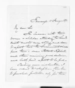 2 pages written 10 Jan 1871 by Colonel William Moule in Tauranga to Sir Donald McLean in Auckland Region, from Inward letters - W Moule