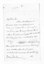 2 pages written 19 Jun 1860 by Sir Thomas Robert Gore Browne to Sir Donald McLean, from Inward letters -  Sir Thomas Gore Browne (Governor)