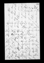5 pages written 13 Dec 1850 by Susan Douglas McLean in Wellington to Sir Donald McLean, from Inward and outward family correspondence - Susan McLean (wife)