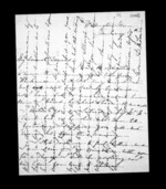 6 pages written 19 Jan 1852 by Susan Douglas McLean in Wellington to Sir Donald McLean, from Inward family correspondence - Susan McLean (wife)