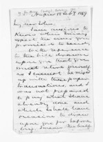 3 pages written 18 Feb 1869 by Sir Donald McLean to Napier City, from Outward drafts and fragments
