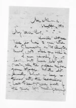 4 pages written 23 Apr 1859 by Rev Henry Hanson Turton in Auckland Region to Sir Donald McLean, from Inward letters -  Rev Henry Hanson Turton