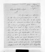 3 pages written 13 Dec 1859 by Edward Towgood in Napier City to Sir Donald McLean in Auckland Region, from Inward letters - Surnames, Tol - Tox