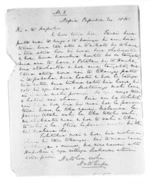 1 page written 24 Feb 1865 by George Sisson Cooper in Napier City to Hare Nepia Hapuku, from Superintendent, Hawkes Bay and Government Agent, East Coast - Papers