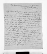4 pages written 12 Aug 1854 by John Simpson Sanderson to Sir Donald McLean in Auckland Region, from Inward letters - Surnames, Sal - Say