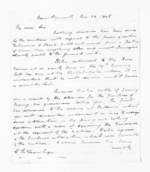6 pages written 24 Nov 1856 by Henry Halse in New Plymouth District to Sir Donald McLean, from Inward letters - Henry Halse