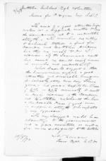 1 page written 10 May 1870 by an unknown author in Auckland Region, from Minister of Colonial Defence - Administration of colonial defence
