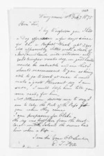 1 page written 11 Feb 1870 by Edward Thomas Fox in Wanganui, from Inward letters - Surnames, Foo - Fox