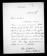 2 pages to Robert Reid Parris, from Correspondence and other papers in Maori