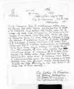 1 page, from Native Minister and Minister of Colonial Defence - Inward telegrams