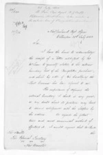 3 pages written 1850-1850 by Sir William Fox and Edward John Eyre, from Native Land Purchase Commissioner - Papers