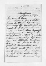 2 pages written 9 Jun 1870 by Dr Daniel Pollen in Auckland Region to Sir Donald McLean, from Inward letters - Daniel Pollen
