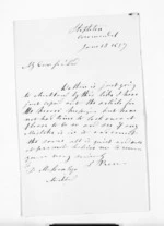 2 pages written 13 Jun 1857 by James Preece in Coromandel to Sir Donald McLean in Auckland Region, from Inward letters - James Preece