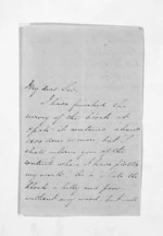 2 pages written 23 Dec 1858 by Andrew Sinclair, from Inward letters - Andrew Sinclair