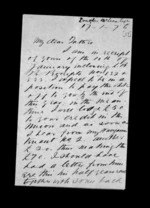 3 pages written 17 Jan 1876 by Sir Robert Donald Douglas Maclean to Sir Donald McLean, from Inward family correspondence - Douglas Maclean (son)