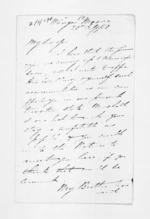 3 pages written 20 Jul 1853 by Henry Robert Russell to Sir Donald McLean, from Inward letters - H R Russell