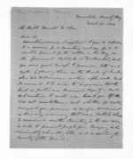 4 pages written 30 Mar 1874 by James Woodbine Johnson in Poverty Bay to Sir Donald McLean, from Inward letters - Surnames, Johnson