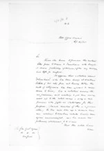2 pages written 4 Sep 1868 by Samuel Deighton, from Superintendent, Hawkes Bay and Government Agent, East Coast - Papers