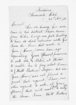 2 pages written 27 Nov 1870 by Bernard Grey in Turakina, from Inward letters - Surnames, Gre
