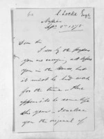 5 pages written 2 Sep 1875 by Samuel Locke in Napier City, from Inward letters - Samuel Locke
