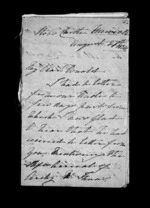 13 pages written 27 Aug 1847 by Catherine Isabella McLean to Sir Donald McLean, from Inward family correspondence - Catherine Hart (sister); Catherine Isabella McLean (sister-in-law)