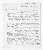 2 pages written by Sir Julius Vogel in Auckland Region to Sir Donald McLean, from Inward letters - Julius Vogel