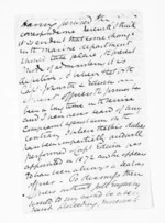 2 pages written 18 Jun 1873 by Sir Donald McLean, from Outward drafts and fragments