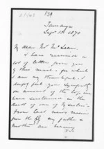 10 pages written 13 Sep 1870 by Henry Tacy Clarke in Tauranga to Sir Donald McLean, from Inward letters - Henry Tacy Clarke