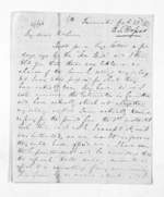 4 pages written 23 Oct 1853 by George Sisson Cooper in Taranaki Region to Sir Donald McLean, from Inward letters - George Sisson Cooper