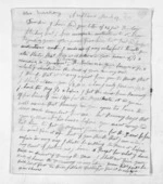 3 pages written 19 Mar 1845 by Alexander MacKay in Auckland City to Sir Donald McLean in Taranaki Region, from Inward letters - Surnames, McIn - Macka